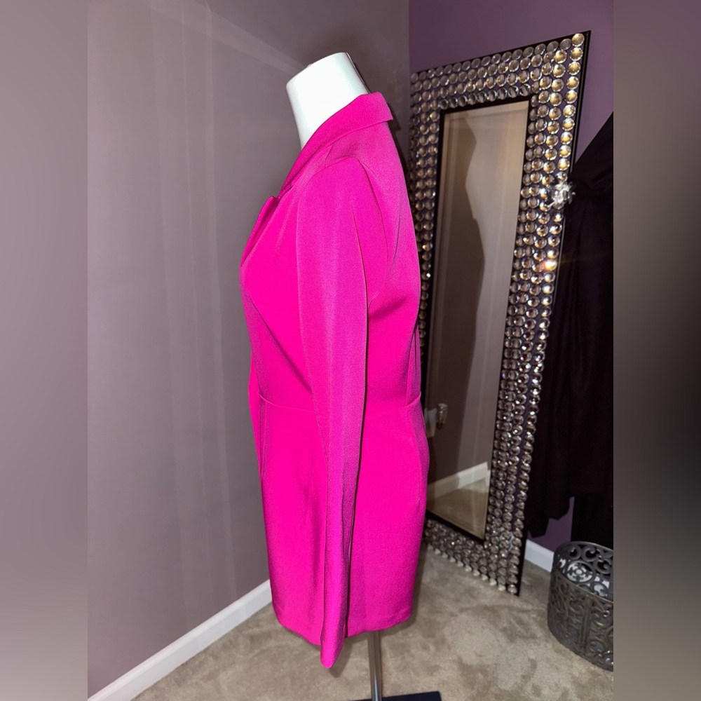 NWT - Express Pink Women's Blazer Romper - Picture 4 of 9